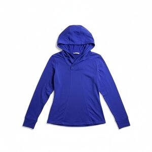 Athleta Triumph Performance Pullover Hoodie Sweatshirt Purple Women's Small